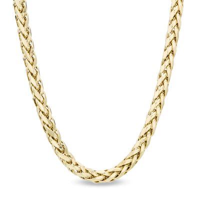 3.4mm Wheat Chain Necklace in 10K Gold - 22"|Peoples Jewellers