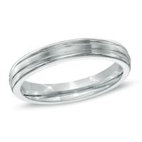 Men's 4.0mm Comfort Fit Cobalt Wedding Band - Size 10|Peoples Jewellers