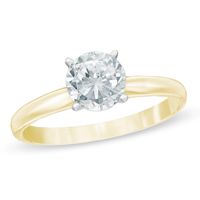 1.00 CT. Canadian Certified Diamond Solitaire Engagement Ring in 14K Gold (J/I3)|Peoples Jewellers