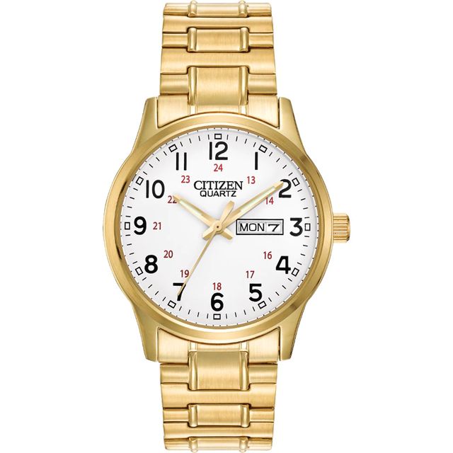 Men's Citizen Quartz Expansion Watch with White Dial (Model:BF612-95A)|Peoples Jewellers