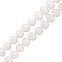 6.0-7.0mm Freshwater Cultured Pearl Double Strand Bracelet with Sterling Silver Clasp-7.25"|Peoples Jewellers