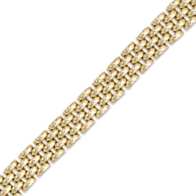Panther Link Bracelet in 10K Gold|Peoples Jewellers