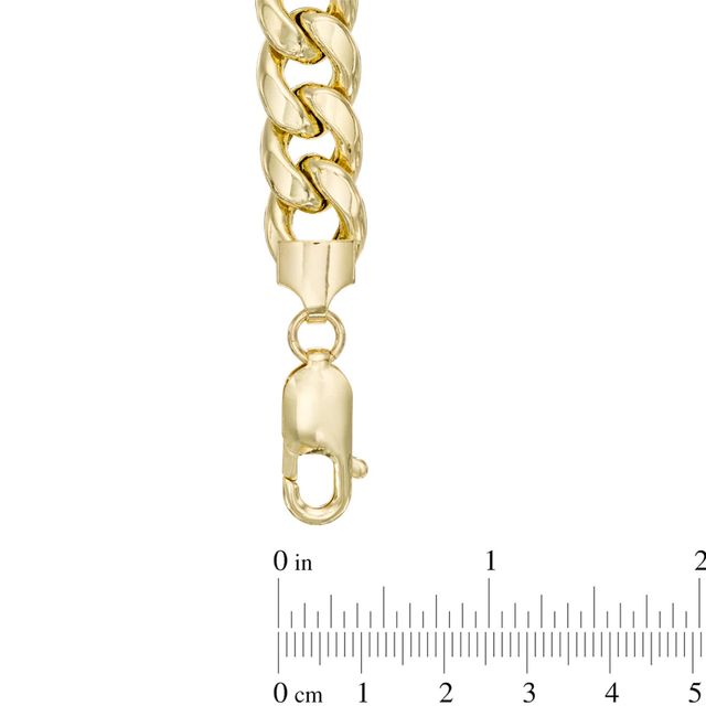 Men's 9.2mm Curb Chain Necklace in 10K Gold - 24"|Peoples Jewellers