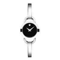 Ladies' Movado Rondiro® Bangle Watch with Black Museum® Dial (Model: )|Peoples Jewellers