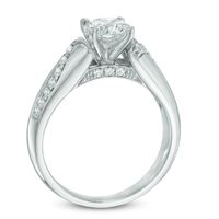 0.25 CT. T.W. Diamond Semi-Mount in 14K White Gold|Peoples Jewellers