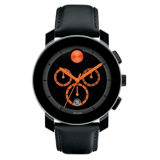 Men's Movado Bold® Chronograph Watch with Black Dial (Model: 3600232)|Peoples Jewellers