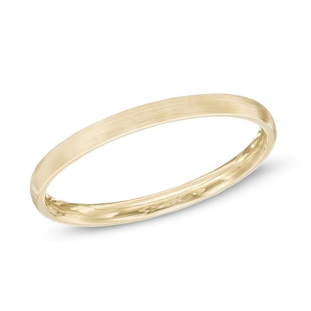 Men's 2.0mm 14K Gold Satin Wedding Band|Peoples Jewellers