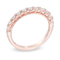 0.25 CT. T.W. Diamond Anniversary Band in 14K Rose Gold|Peoples Jewellers