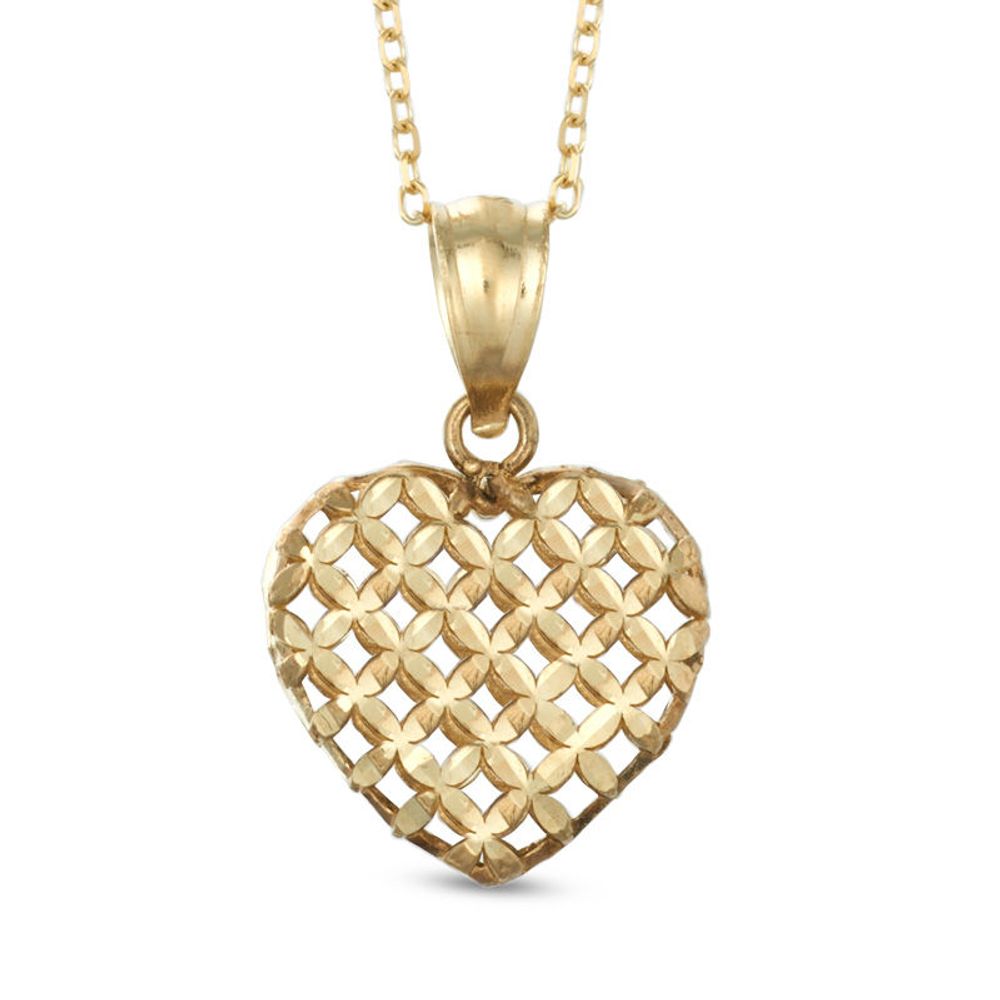 Heart Pendant in 10K Gold|Peoples Jewellers