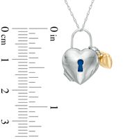 Heart Locket in 10K Two-Tone Gold|Peoples Jewellers