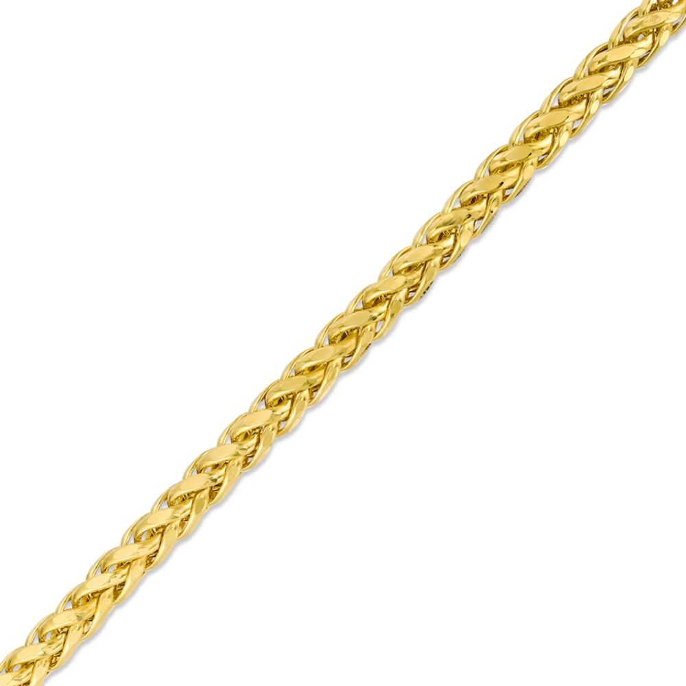 Men's 4.1mm Franco Snake Chain Bracelet in 10K Gold - 8"|Peoples Jewellers