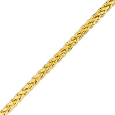 Men's 4.1mm Franco Snake Chain Bracelet in 10K Gold - 8"|Peoples Jewellers