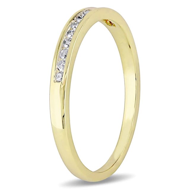 CT. T.W. Diamond Channel-Set Anniversary Band in 10K Gold|Peoples Jewellers