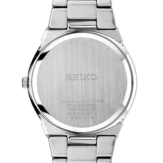 Men's Seiko Core Solar Diamond Accent Watch with Blue Dial (Model: SNE429)|Peoples Jewellers