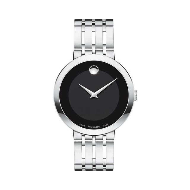 Men's Movado Esperanza® Watch with Black Museum® Dial (Model: 0607057)|Peoples Jewellers