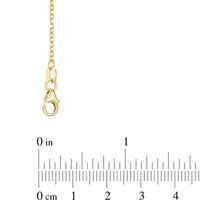 Made in Italy Diamond-Cut Miniature Disc Double Strand Necklace in 10K Gold - 19"|Peoples Jewellers