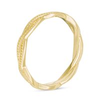 2.8mm Diamond-Cut Braid Wedding Band in 10K Gold