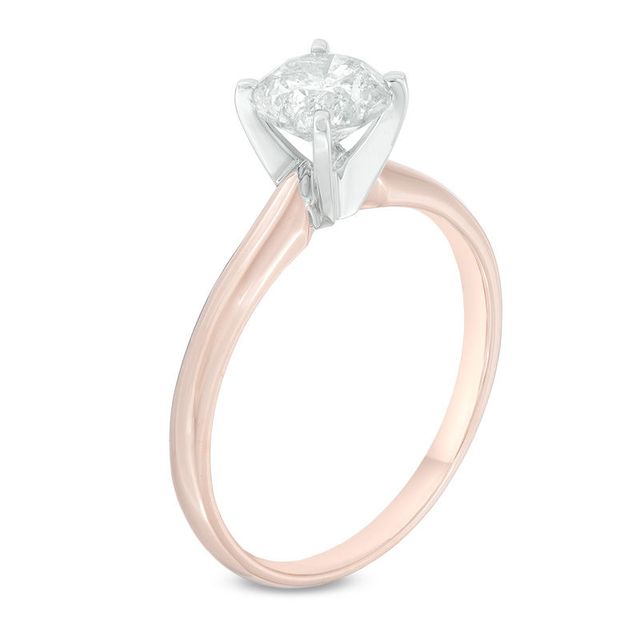 1.00 CT. Certified Diamond Solitaire Engagement Ring in 14K Rose Gold (J/I3)|Peoples Jewellers