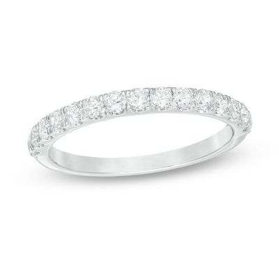 0.50 CT. T.W. Certified Canadian Diamond Wedding Band in Platinum (I/VS2)|Peoples Jewellers