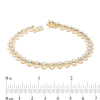 2.00 CT. T.W. Diamond Bracelet in 10K Gold - 7.25"|Peoples Jewellers