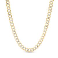 Italian Gold Men's 4.7mm Curb Chain Necklace in 14K Gold - 22"|Peoples Jewellers