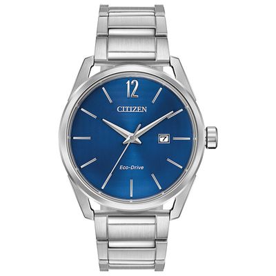 Men's Drive from Citizen Eco-Drive® Watch with Blue Dial (Model: BM7410-51L)|Peoples Jewellers