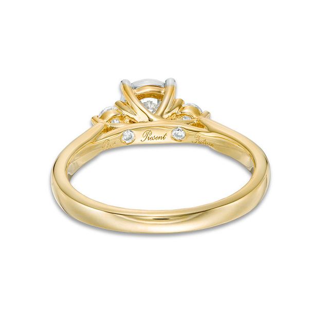 0.50 CT. T.W. Diamond Past Present Future® Engagement Ring in 10K Gold|Peoples Jewellers