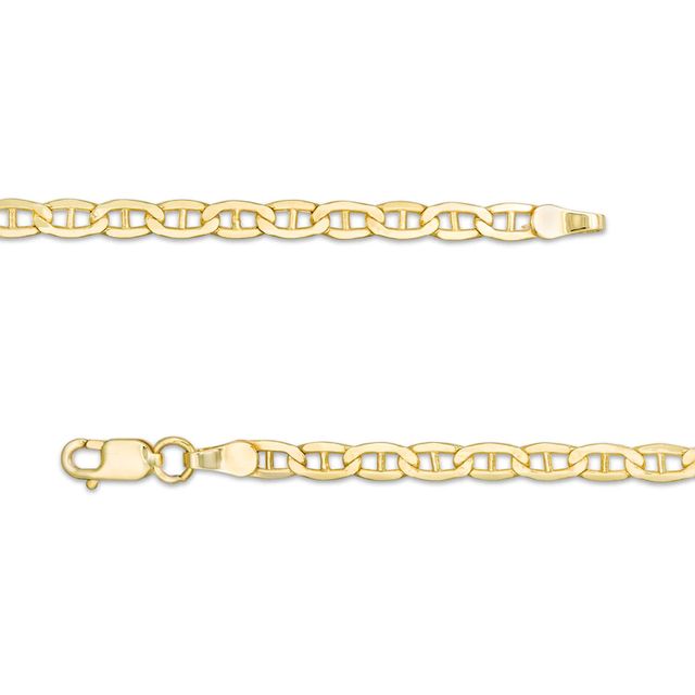 Italian Gold Men's 3.1mm Mariner Chain Necklace and Bracelet Set in 14K Gold|Peoples Jewellers