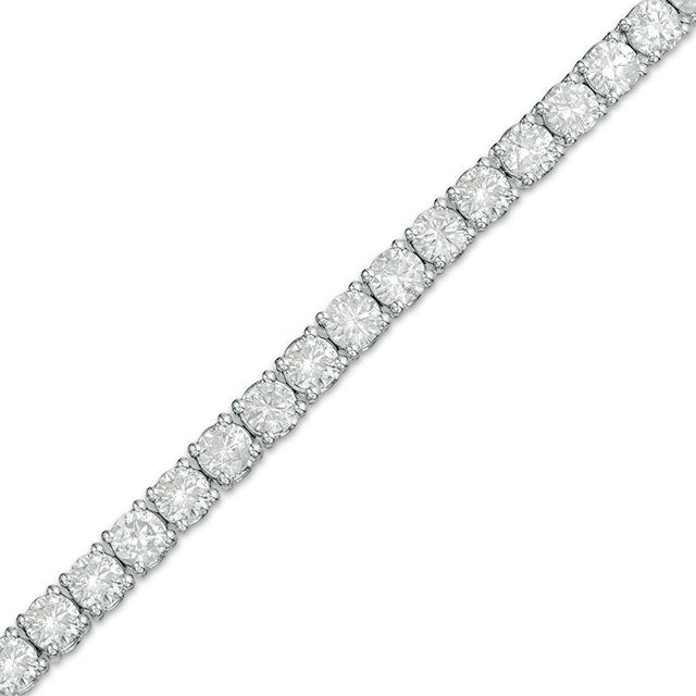 5.95 CT. T.W. Diamond Tennis Bracelet in 10K White Gold|Peoples Jewellers