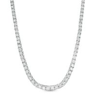2.95 CT. T.W. Diamond Tennis Necklace in 10K White Gold|Peoples Jewellers