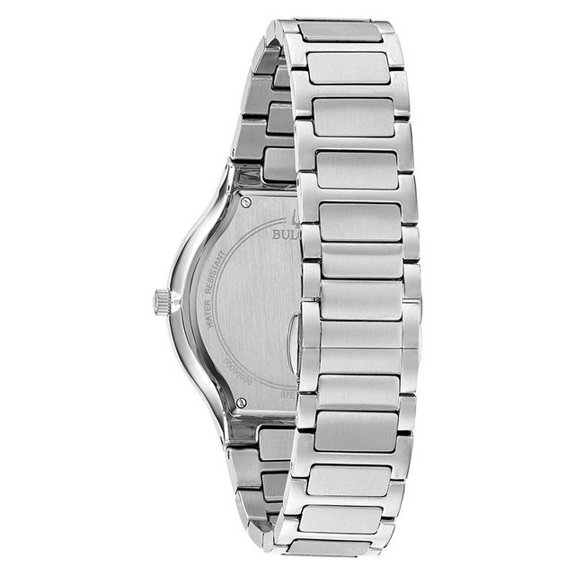 Men's Bulova Futuro Millenia Diamond Accent Watch with Black Dial (Model: 96E117)|Peoples Jewellers