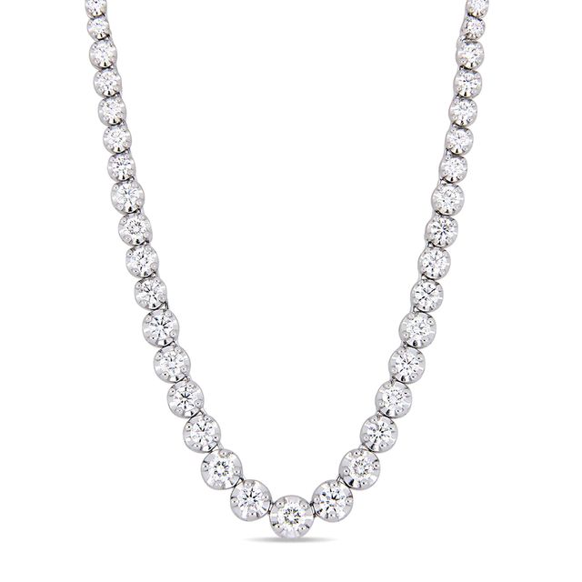 real white gold necklaces