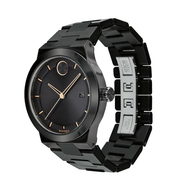 Men's Movado Bold® Fusion Black IP Watch (Model: 3600662)|Peoples Jewellers