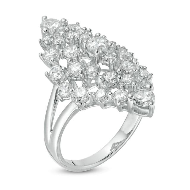 2.00 CT. T.W. Composite Diamond Marquise Ring in 10K White Gold|Peoples Jewellers