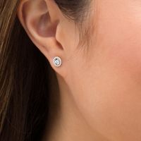 0.45 CT. T.W. Diamond Stud Earrings Three Pair Set in Sterling Silver|Peoples Jewellers