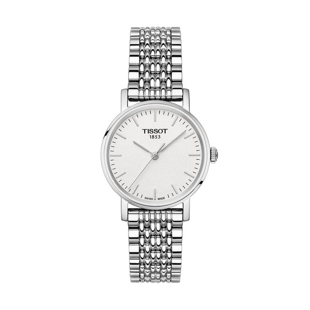 Ladies' Tissot Everytime Watch with Silver-Tone Dial (Model: T109.210.11.031.00)|Peoples Jewellers