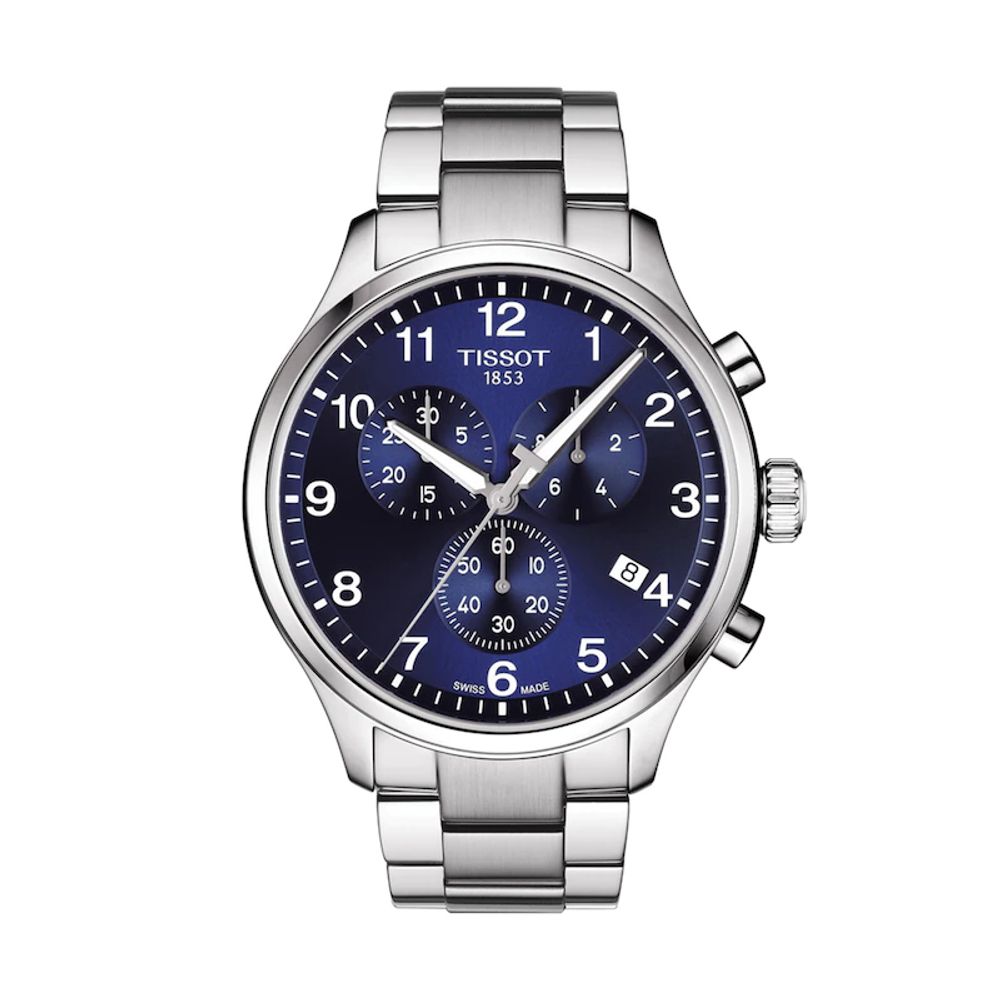 Men's Tissot XL Classic Chronograph Watch with Blue Dial (Model: T116.617.11.047.01)|Peoples Jewellers