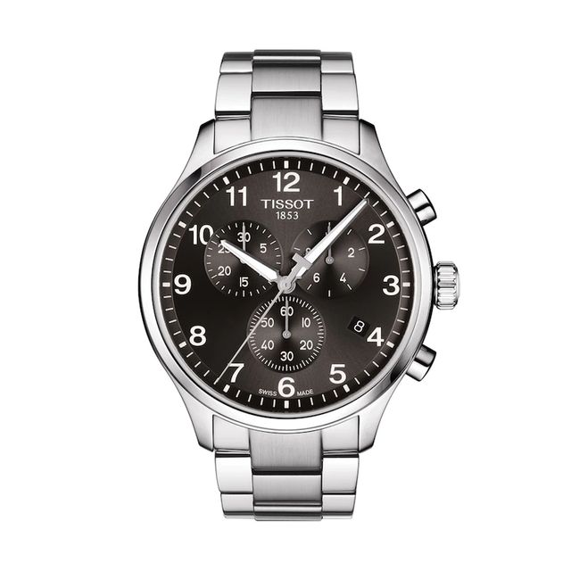 Men's Tissot XL Classic Chronograph Watch with Black Dial (Model: T116.617.11.057.01)|Peoples Jewellers
