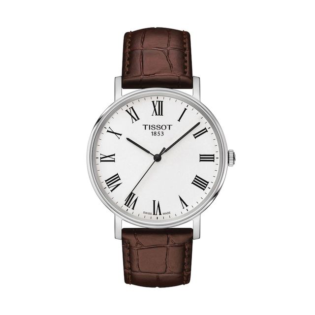 Men's Tissot Everytime Strap Watch with White Dial (Model: T109.410.16.033.00)|Peoples Jewellers