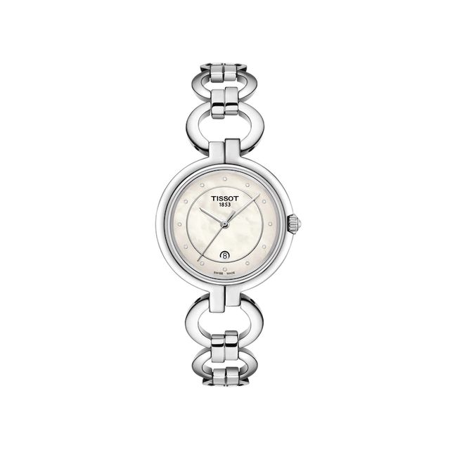 Ladies' Tissot Flamingo Watch with Mother-of-Pearl Dial (Model: T094.210.11.116.00)|Peoples Jewellers