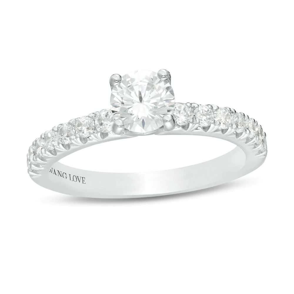 Vera Wang Love Collection 0.95 CT. T.W. Diamond Engagement Ring in 14K White Gold|Peoples Jewellers