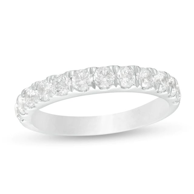 1.00 CT. T.W. Certified Lab-Created Diamond Band in 14K White Gold (F/SI2)