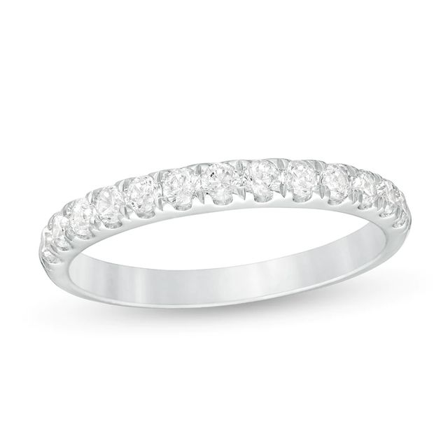 0.50 CT. T.W. Certified Lab-Created Diamond Band in 14K White Gold (F/SI2)|Peoples Jewellers