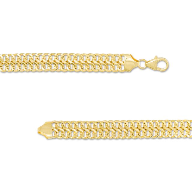 Italian Gold Graduated S-Link Chain Necklace in 14K Gold - 18"|Peoples Jewellers