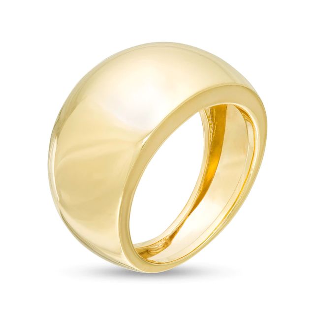 Low Dome Comfort Fit Wedding Band in 14K Yellow Gold (6MM) – Ann-Louise  Jewellers