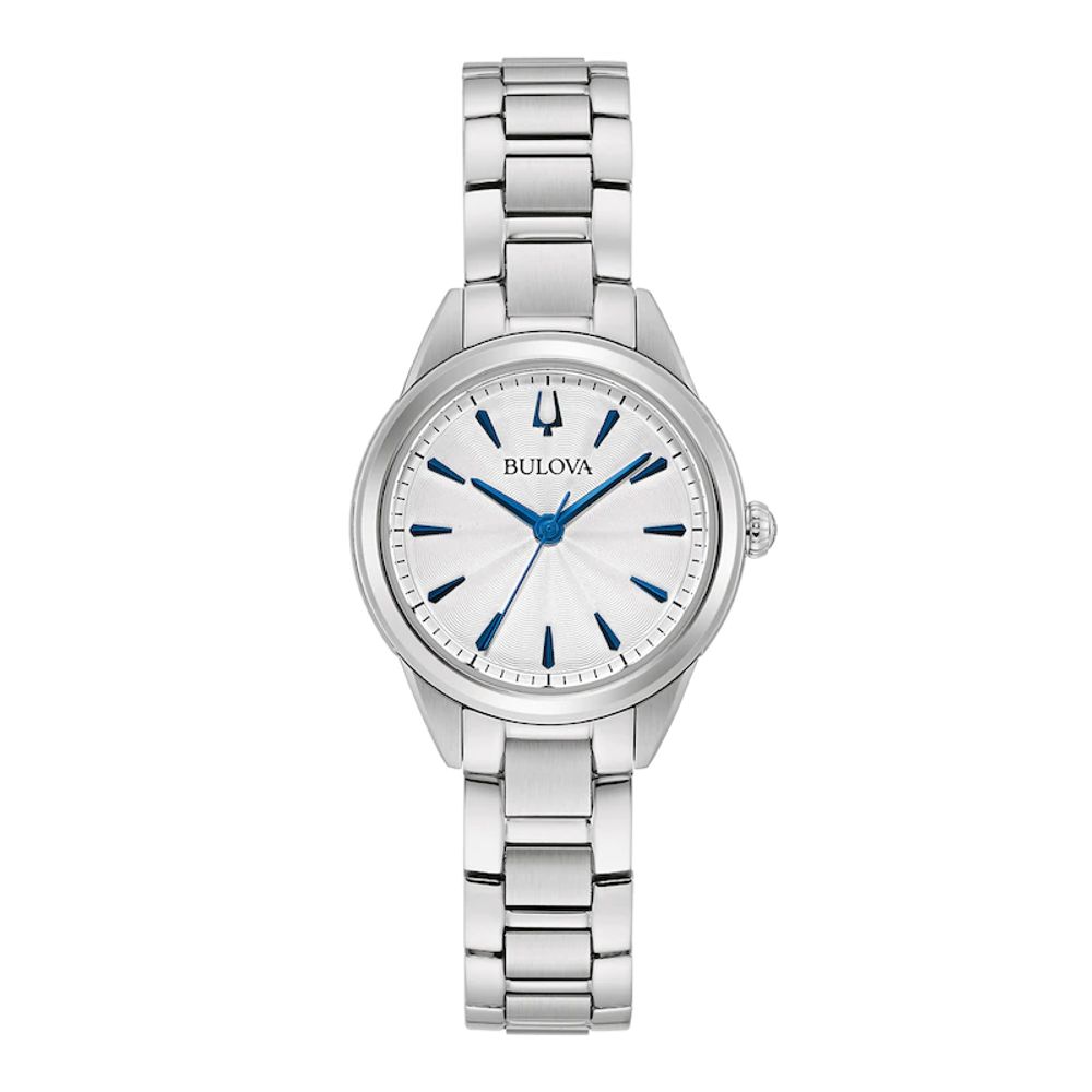 Ladies' Bulova Sutton Watch with Silver-Tone Dial (Model: 96L285)|Peoples Jewellers