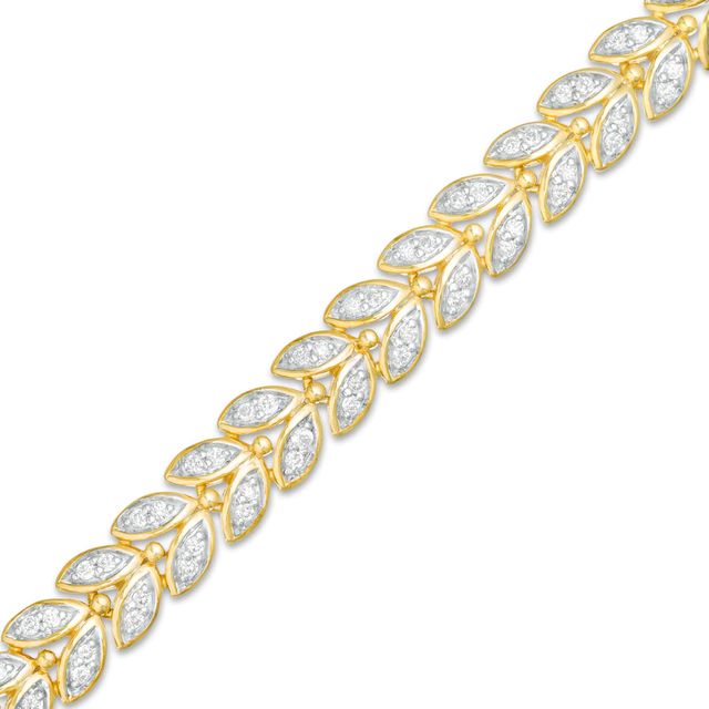 1.00 CT. T.W. Diamond Tennis Bracelet in 10K Gold|Peoples Jewellers