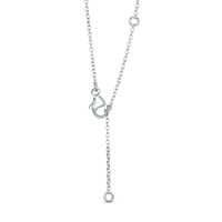 Marilyn Monroe™ Collection 0.18 CT. Solitaire Necklace in 10K White Gold|Peoples Jewellers