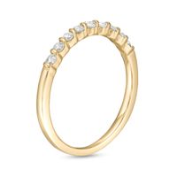 0.30 CT. T.W. Diamond Nine Stone Anniversary Band in 10K Gold|Peoples Jewellers