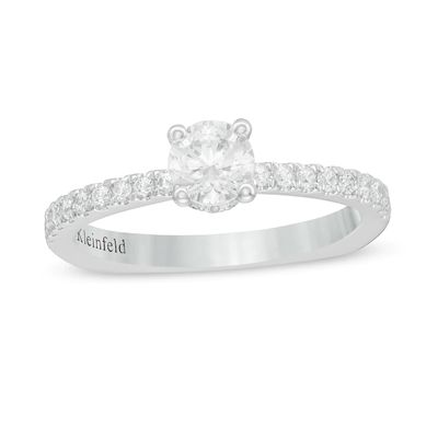 Kleinfeld® 0.69 CT. T.W. Diamond Engagement Ring in 14K White Gold|Peoples Jewellers